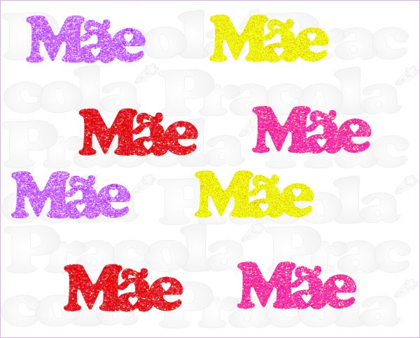 MÃE - COLORIDO - DÚZIA