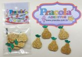 PERA - ADESIVOS EVA GLITTER - DÚZIA